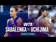 Aryna Sabalenka mengalahkan Moyuka Uchijima di Toronto 2026 – Babak 2