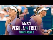 Jessica Pegula pokonuje Magdalenę Fręch w Toronto 2026 – runda 2