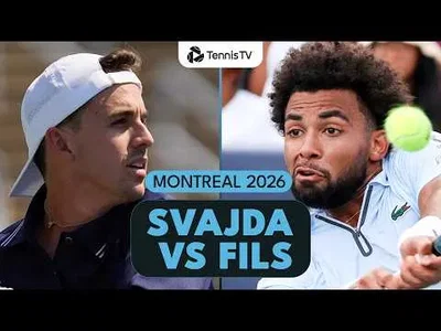 Arthur Fils ngalahake Zachary Svajda ing Montreal 2026 - Babak 2