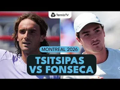 Joao Fonseca ngalahake Stefanos Tsitsipas ing Montreal 2026 – Babak 2