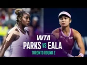 Alexandra Eala besejrer Alycia Parks ved National Bank Open præsenteret af Rogers 2026 – Runde 2