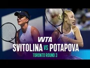 Elina Svitolina poráží Anastasii Potapovovou v National Bank Open 2026 – 3. kolo