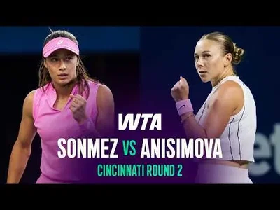 Amanda Anisimová poráží Zeynep Sönmezovou v Cincinnati 2026 – 2. kolo