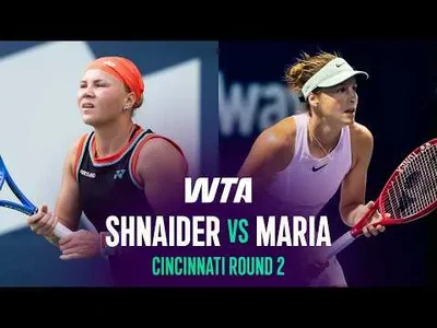 Diana Shnaider bat Tatjana Maria à Cincinnati 2026 – 2e tour