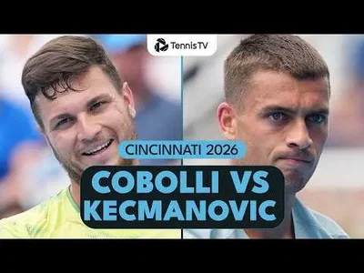 Flavio Cobolli bat Miomir Kecmanovic à l'Open de Cincinnati 2026 – 2e tour