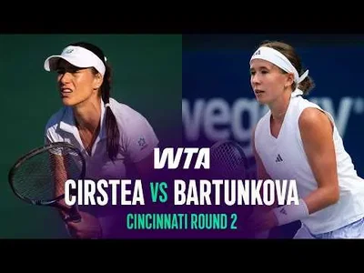 Sorana Cirstea bat Nikola Bartunkova à l'Open de Cincinnati 2026 – 2e tour
