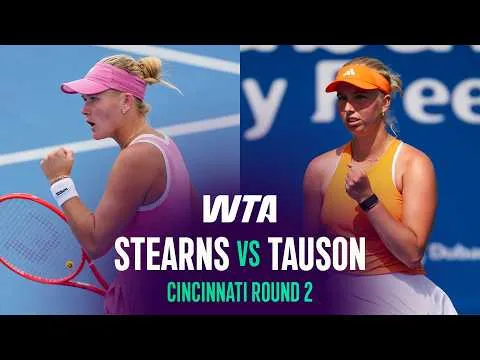 Clara Tauson, Cincinnati Open 2026'da Peyton Stearns'ı yendi – 2. Tur