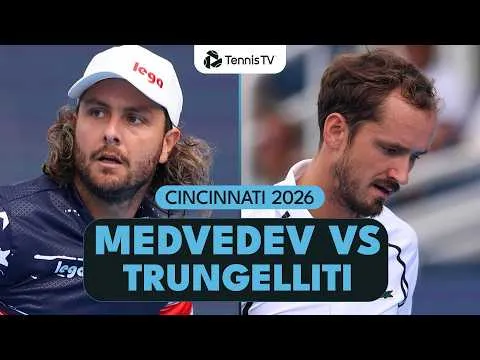 Daniil Medvedev besejrer Marco Trungelliti ved Cincinnati Open 2026 – Anden runde