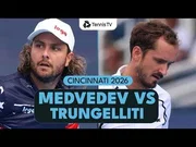 Daniil Medvedev verslaat Marco Trungelliti op Cincinnati Open 2026 – Ronde 2