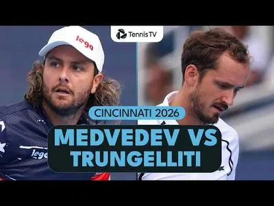 Daniil Medvedev, Cincinnati Open 2026 – 2. Tur'da Marco Trungelliti'yi yendi