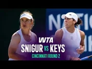 Madison Keys poráží Dariu Snigur v Cincinnati 2026 – 2. kolo
