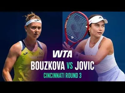 Marie Bouzkova mengalahkan Iva Jovic di Cincinnati Open 2026 – Babak 3
