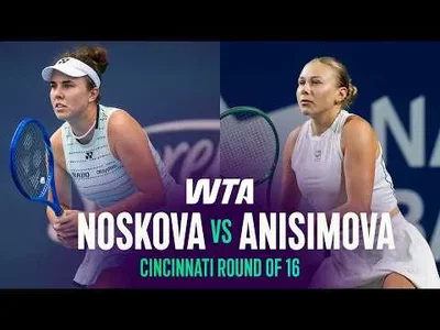 Amanda Anisimova ngalahake Linda Noskova ing Cincinnati Open 2026 – Babak 16 Besar