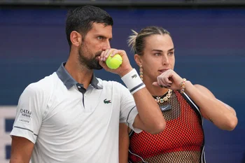 Djokovic et Sabalenka battus pour leurs débuts en double mixte à l’US Open
