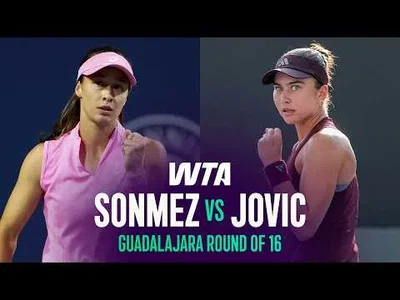 Iva Jovic besegrar Zeynep Sönmez i Guadalajara 2026 – omgång 2