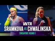 Maja Chwalinska o învinge pe Rebecca Sramkova la Singapore 2026 – Runda 1