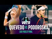 Kaitlin Quevedo besejrer Nadia Podoroska ved São Paulo 2026 – Finale