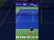 Oleksandra Oliynykova mengalahkan Vivian Wolff di Singapore Tennis Open 2026 – Babak 1
