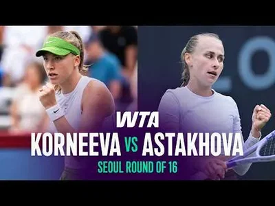 Alina Korneeva slo Darya Astakhova i Seoul 2026 – runde 2