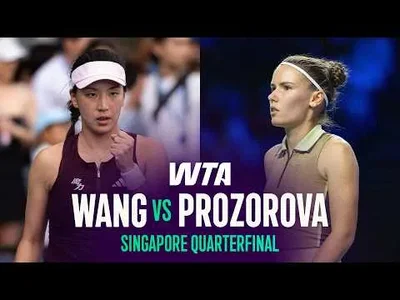 Tatiana Prozorova bat Xinyu Wang à Singapour 2026 – Quart de finale