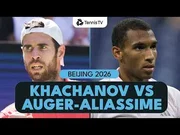Karen Chačanov porazil Felixe Augera-Aliassimea na China Open 2026 – 1. kolo