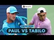 Alejandro Tabilo đánh bại Tommy Paul tại Tokyo 2026 – Vòng 1