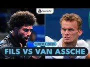 Arthur Fils vence Luca Van Assche em Tóquio 2026 – 1.ª ronda