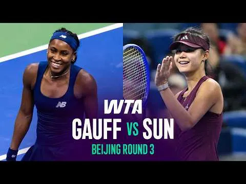 Coco Gauff porazila Xinran Sun na China Open 2026 – 3. kolo