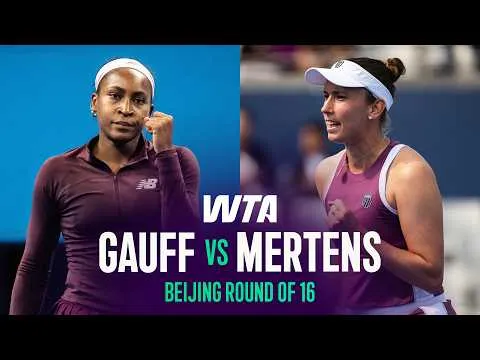 Elise Mertens batte Coco Gauff al China Open 2026 – Ottavi di finale