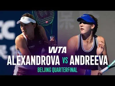 Мірра Андрєєва перемагає Катерину Александрову на China Open 2026 – чвертьфінал