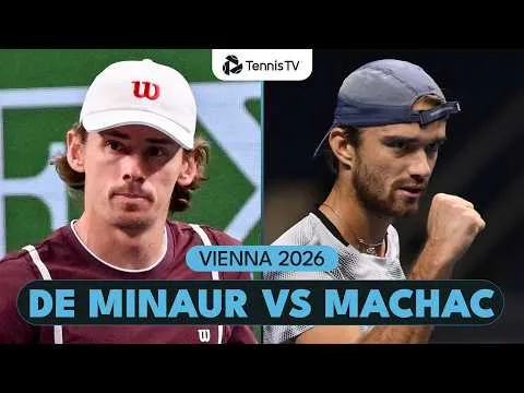 Alex De Minaur defeats Tomas Machac at Vienna 2026 – Round 1
