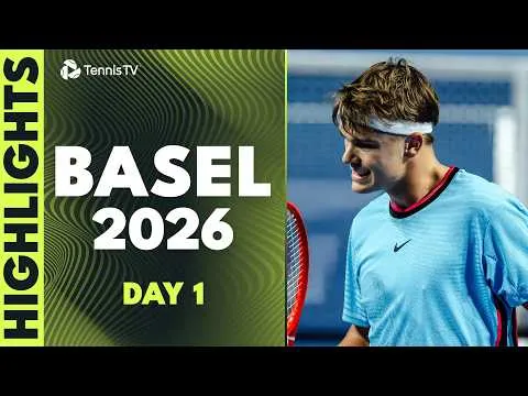 Holger Rune slår Quentin Halys ved Swiss Indoors Basel 2026 – 1. runde