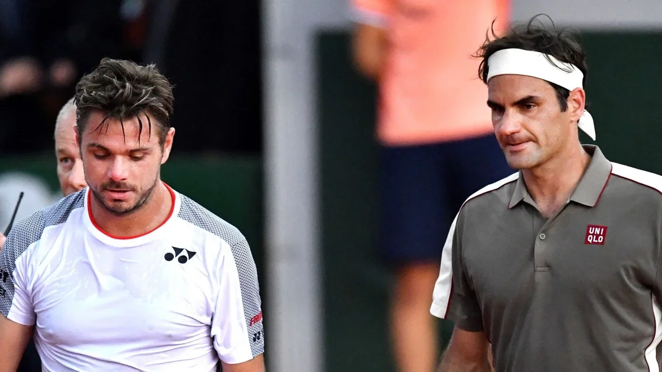 Photo: es.tennistemple.com Roger Federer sends video tribute for Stan Wawrinka in Basel