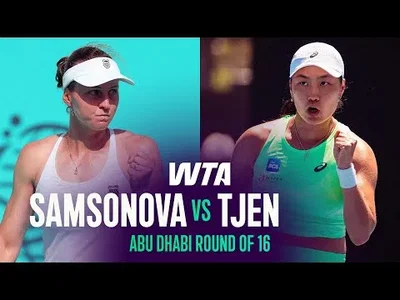 Samsonova élimine Tjen à Abu Dhabi 2026 – Huitièmes de finale