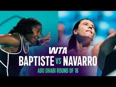 Hailey Baptiste bat Emma Navarro à Abu Dhabi 2026 – Huitièmes de finale