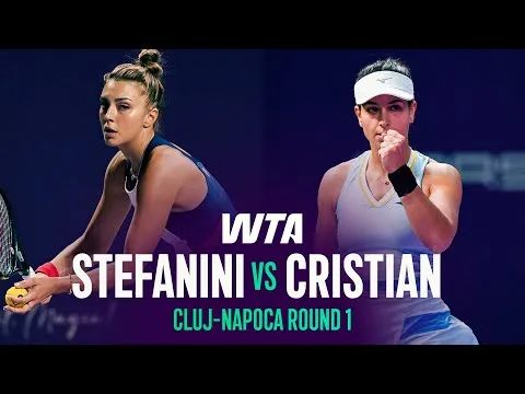 Jaqueline Cristian bat Lucrezia Stefanini à Cluj-Napoca 2026 – 1er tour