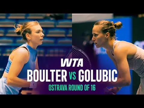 Boulter bat Golubic à Ostrava 2026 – Deuxième tour