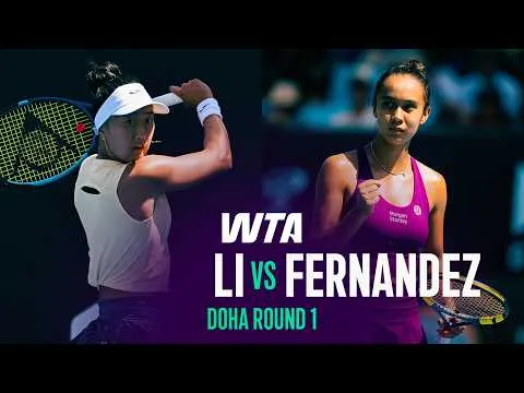 Ann Li bat Leylah Fernandez à Doha 2026 – 1er tour