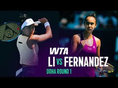 Ann Li bat Leylah Fernandez à Doha 2026 – 1er tour