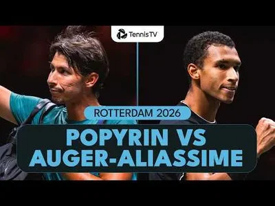 Auger-Aliassime bat Popyrin à Rotterdam 2026 – 1er tour