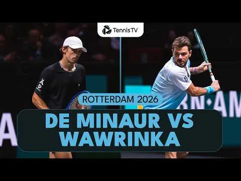 Alex De Minaur bat Stan Wawrinka à Rotterdam 2026 – Deuxième tour