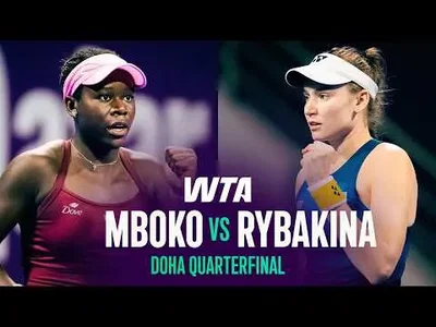 Mboko bat Rybakina à Doha 2026 – Quart de finale