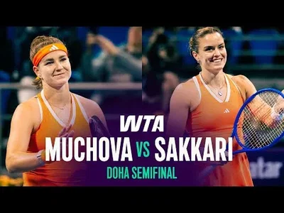 Muchova bat Sakkari à Doha 2026 – Demi-finale