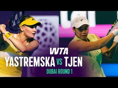 Janice Tjen bat Dayana Yastremska à Dubaï 2026 – 1er tour
