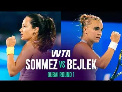 Bejlek bat Sonmez à Dubaï 2026 – Premier tour