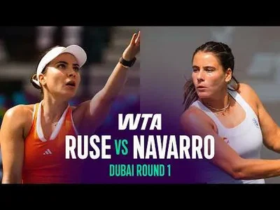 Navarro bat Ruse à Dubaï 2026 – Premier tour