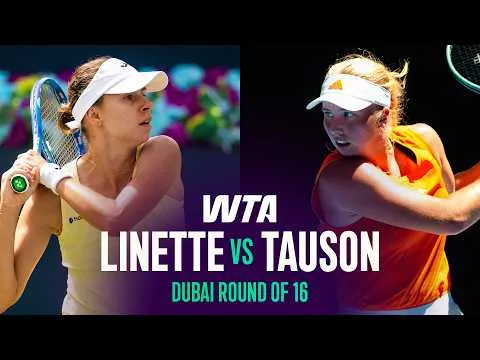 Tauson bat Linette à Dubaï 2026 – 3e tour