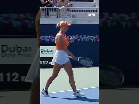 Tauson bat Linette au Dubai Duty Free Tennis Championships 2026 – 3e tour