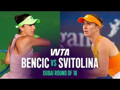 Svitolina bat Bencic à Dubaï 2026 – 3e tour