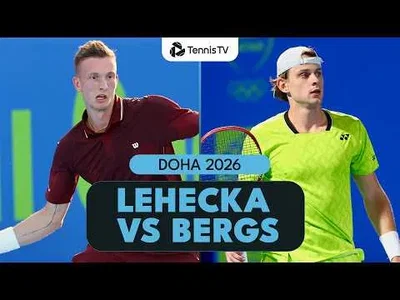 Lehecka bat Bergs à Doha 2026 – 2e tour